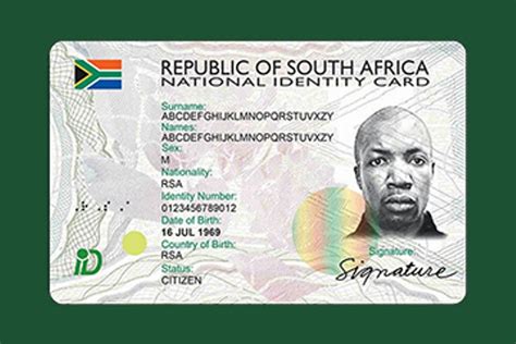 smart identity card south africa|sa identity card online application.